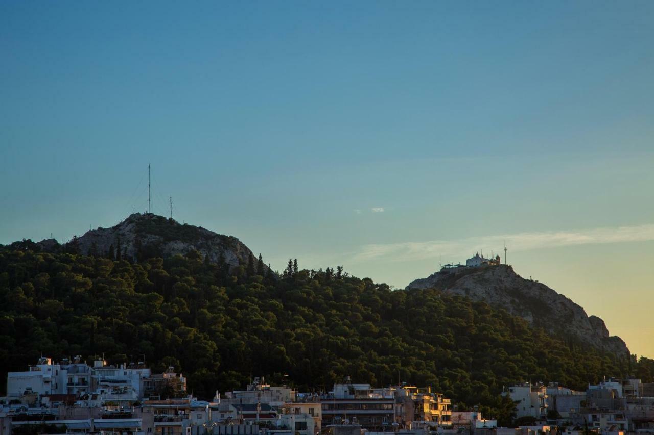 Apartment With Beautiful View Of Lycabettus Atena Exterior foto