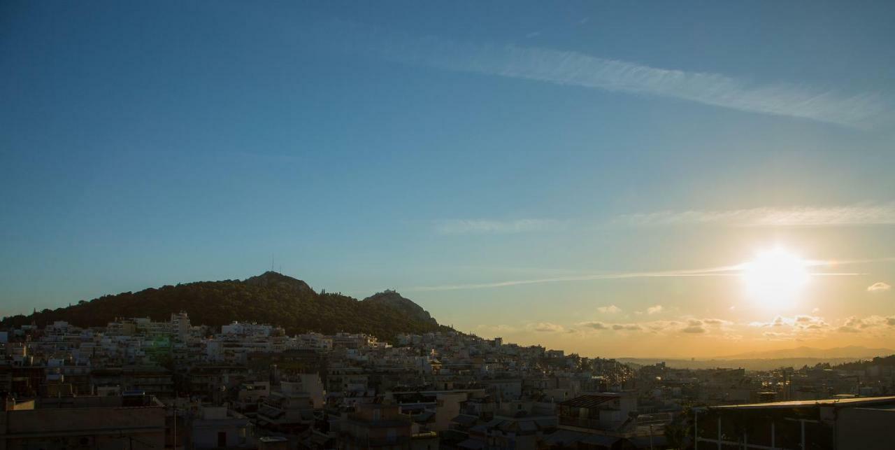 Apartment With Beautiful View Of Lycabettus Atena Exterior foto